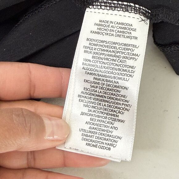 Polo Ralph Lauren Long Sleeve T-Shirt Mens 3XLT Soft Cotton Flesh Pony Black - Picture 7 of 10